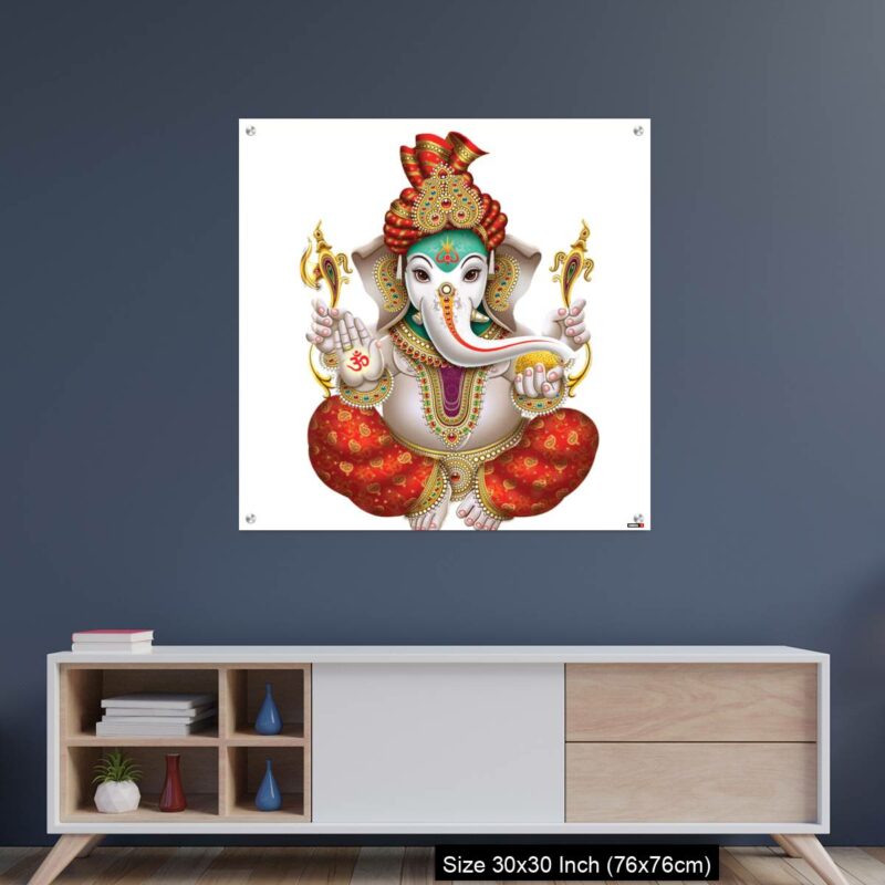 OMGs Acrylic Wall Decor – Lord Ganesha
