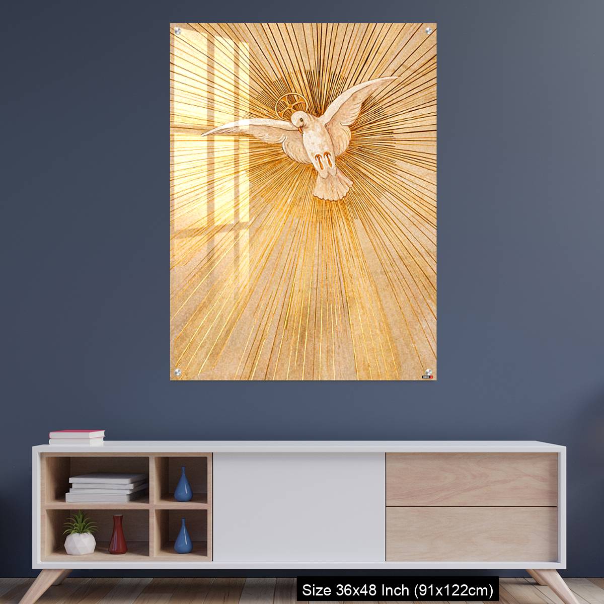 OMGs Acrylic Wall Decor – Side portrait of a tango lady dancer