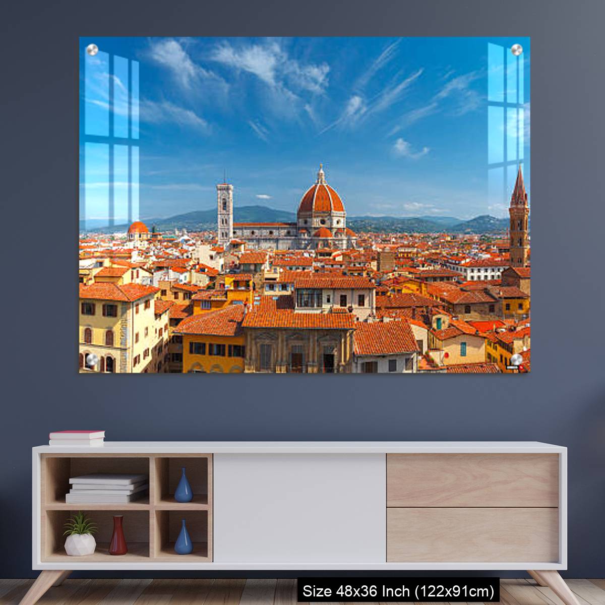 OMGs Acrylic Wall Decor – Duomo and Bargello in Florence, Italy