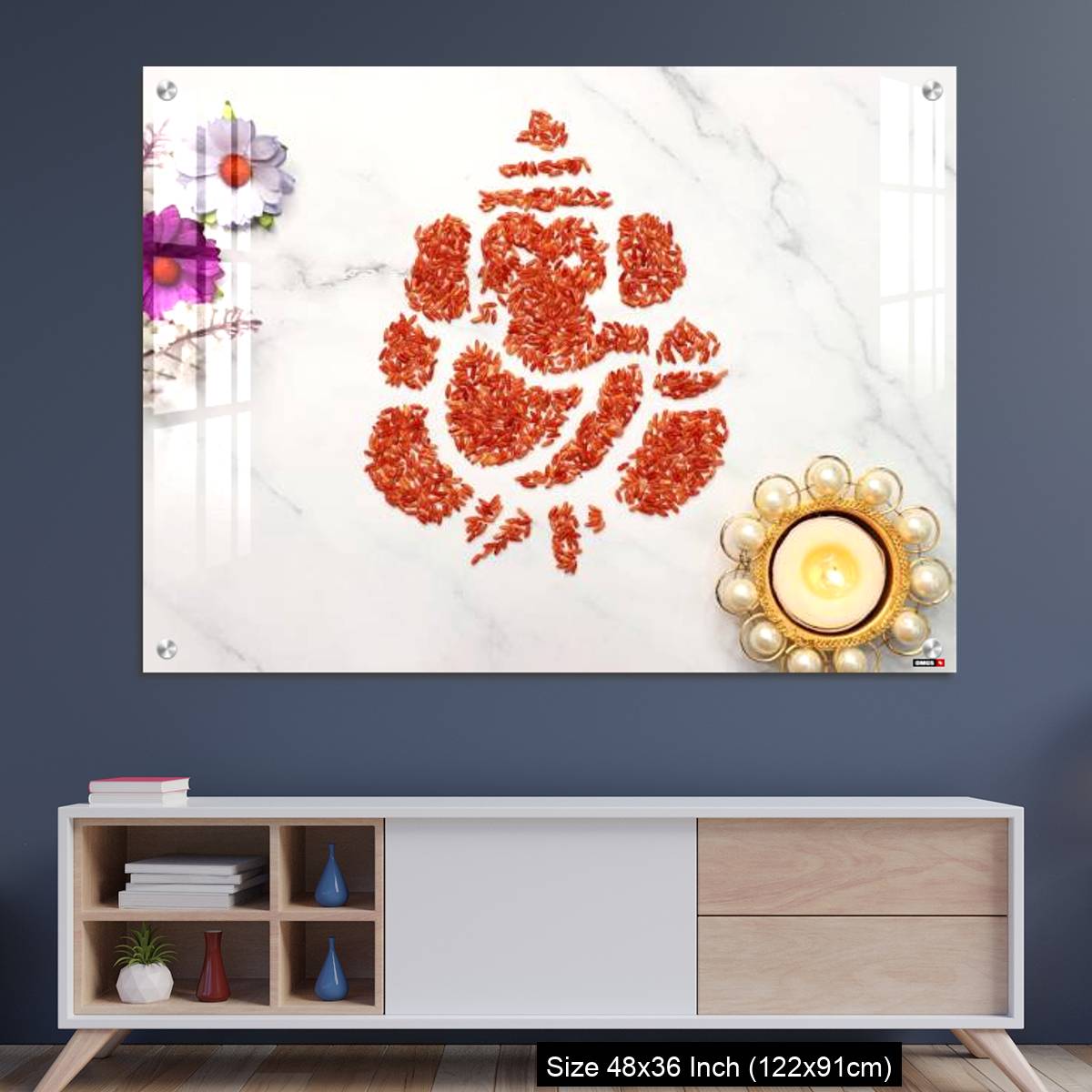 OMGs Acrylic Wall Decor – Ganpati