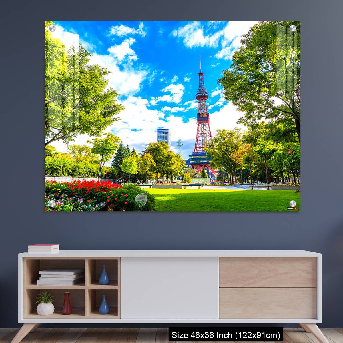 OMGs Acrylic Wall Decor – Sapporo, Japan -  9 September 2016 - Television tower