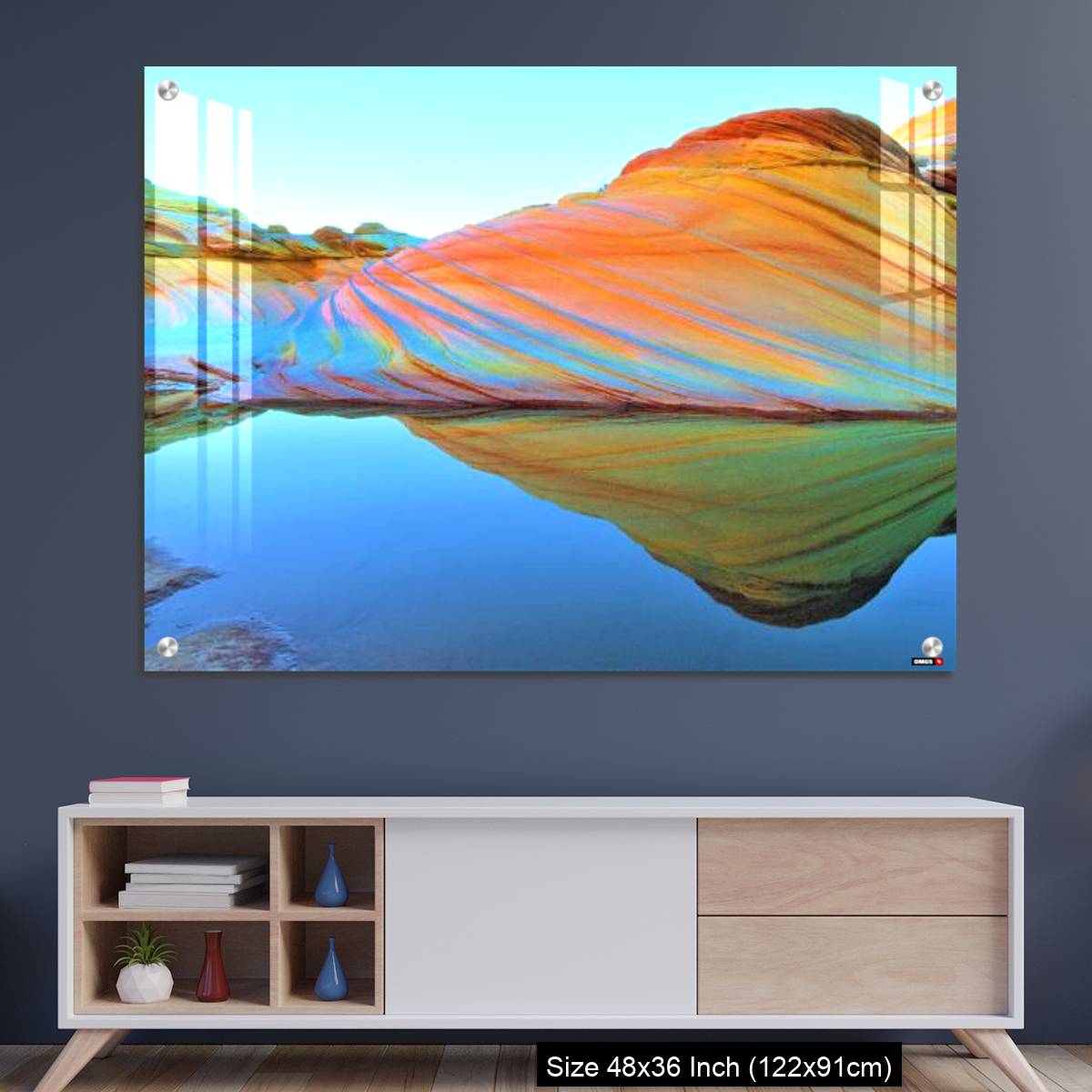 OMGs Acrylic Wall Decor – The Wave during Sandstone Prism 4 Phenomenon