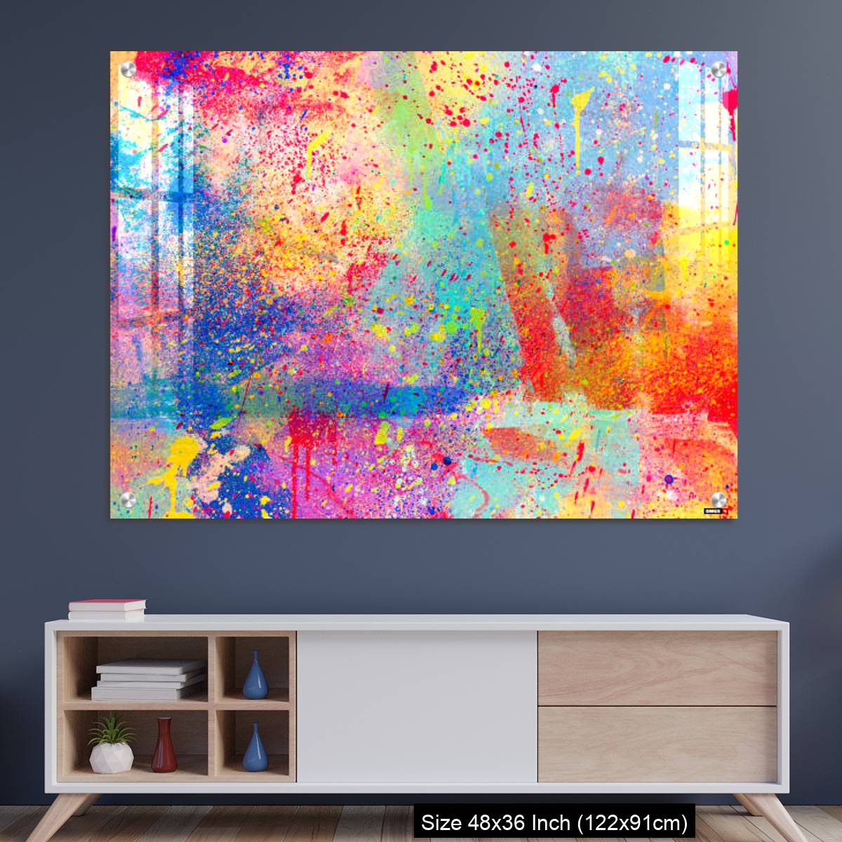 OMGs Acrylic Wall Decor – Watercolor texture background