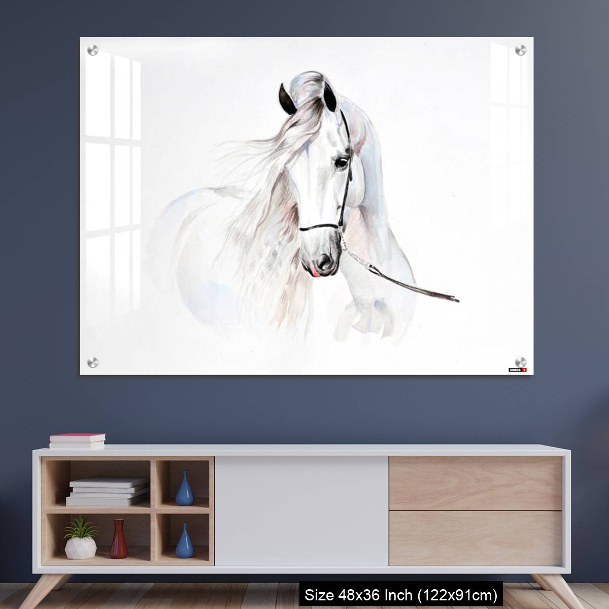 OMGs Acrylic Wall Decor – andalusian watercolor painting