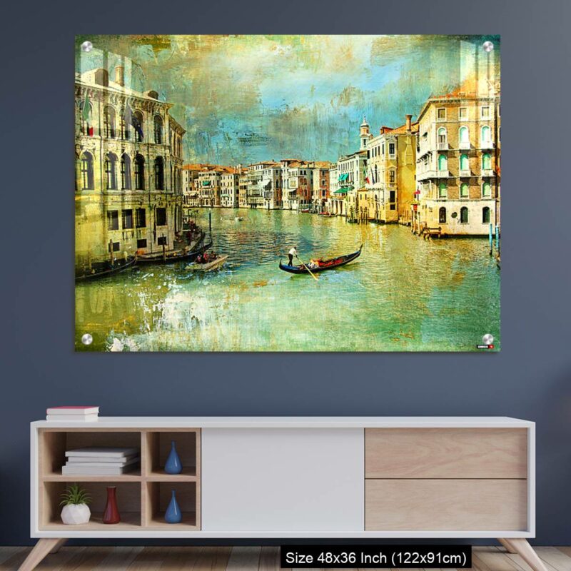 OMGs Acrylic Wall Decor – romantic Venice