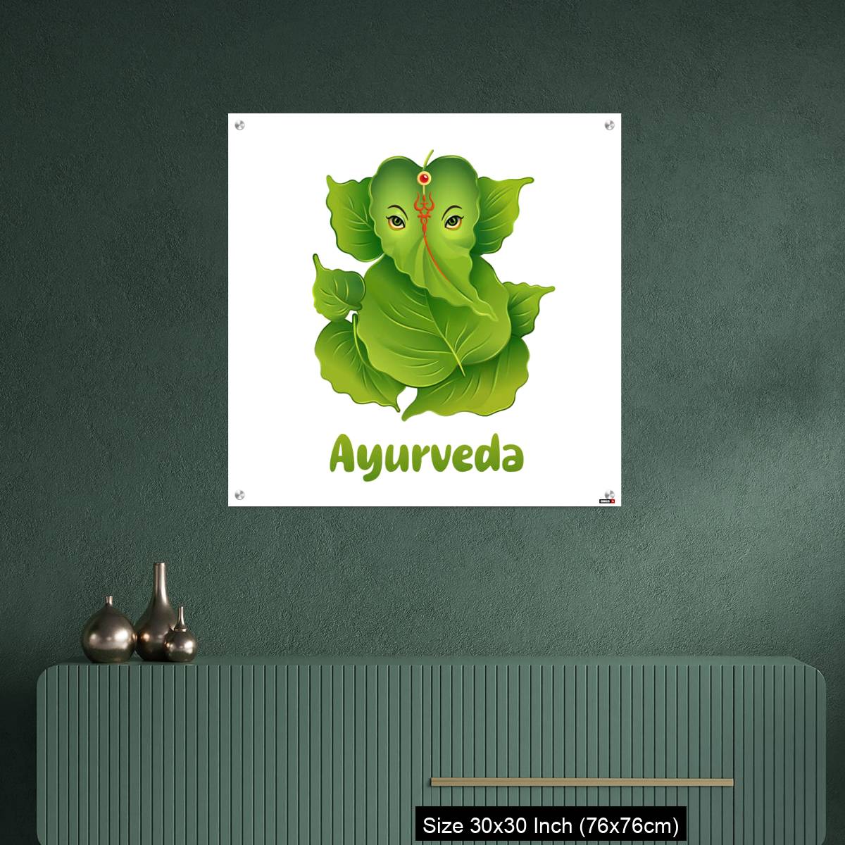 OMGs Acrylic Wall Decor – Lord Ganesha - Image 2