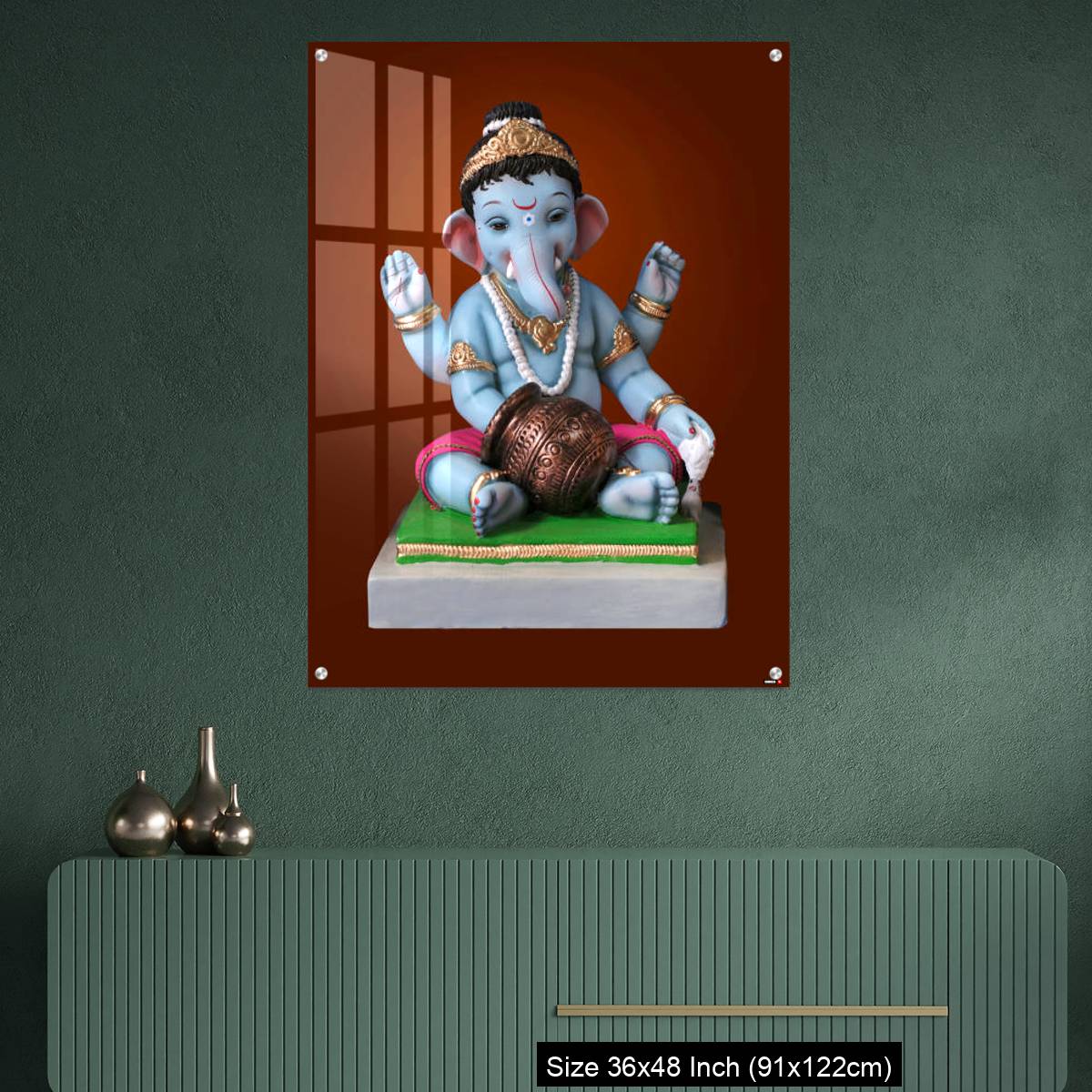 OMGs Acrylic Wall Decor – God Ganesha - Image 2