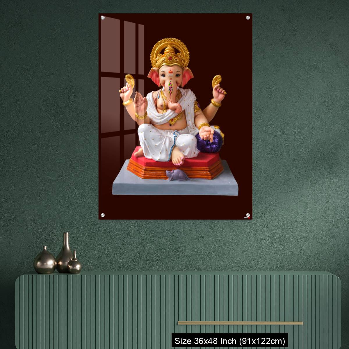 OMGs Acrylic Wall Decor – God Ganesha - Image 2