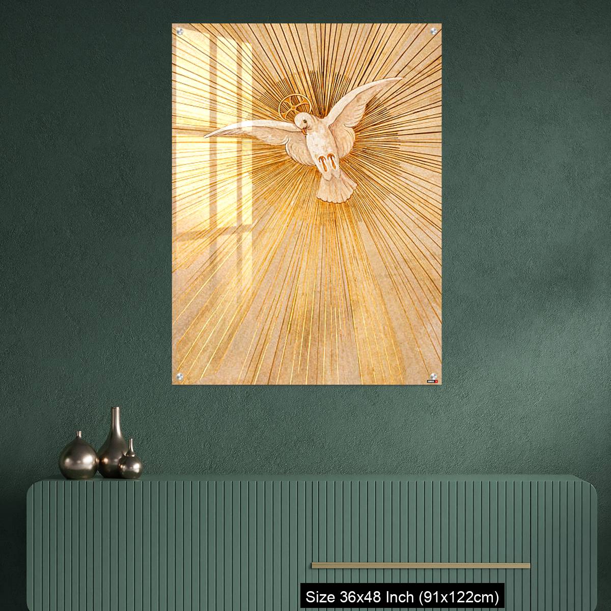 OMGs Acrylic Wall Decor – Side portrait of a tango lady dancer - Image 2