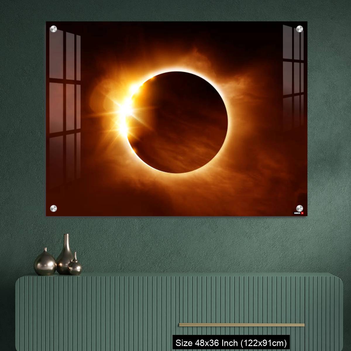 OMGs Acrylic Wall Decor – Close Up Of A Total Solar Eclipse - Image 2