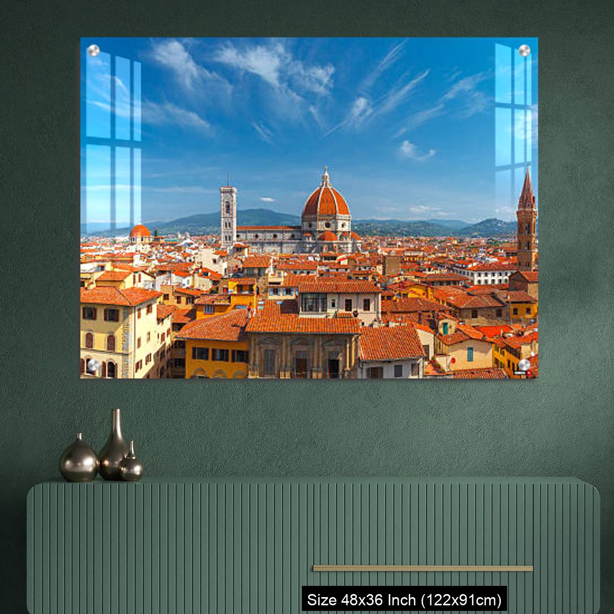 OMGs Acrylic Wall Decor – Duomo and Bargello in Florence, Italy - Image 2