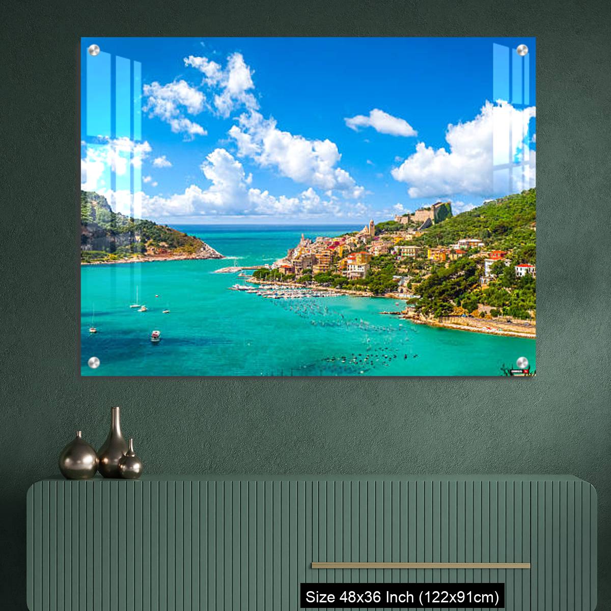 OMGs Acrylic Wall Decor – Fisherman town of Portovenere, Liguria, Italy - Image 2