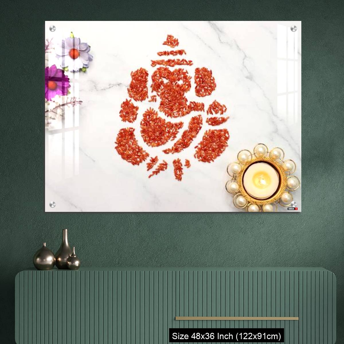 OMGs Acrylic Wall Decor – Ganpati - Image 2