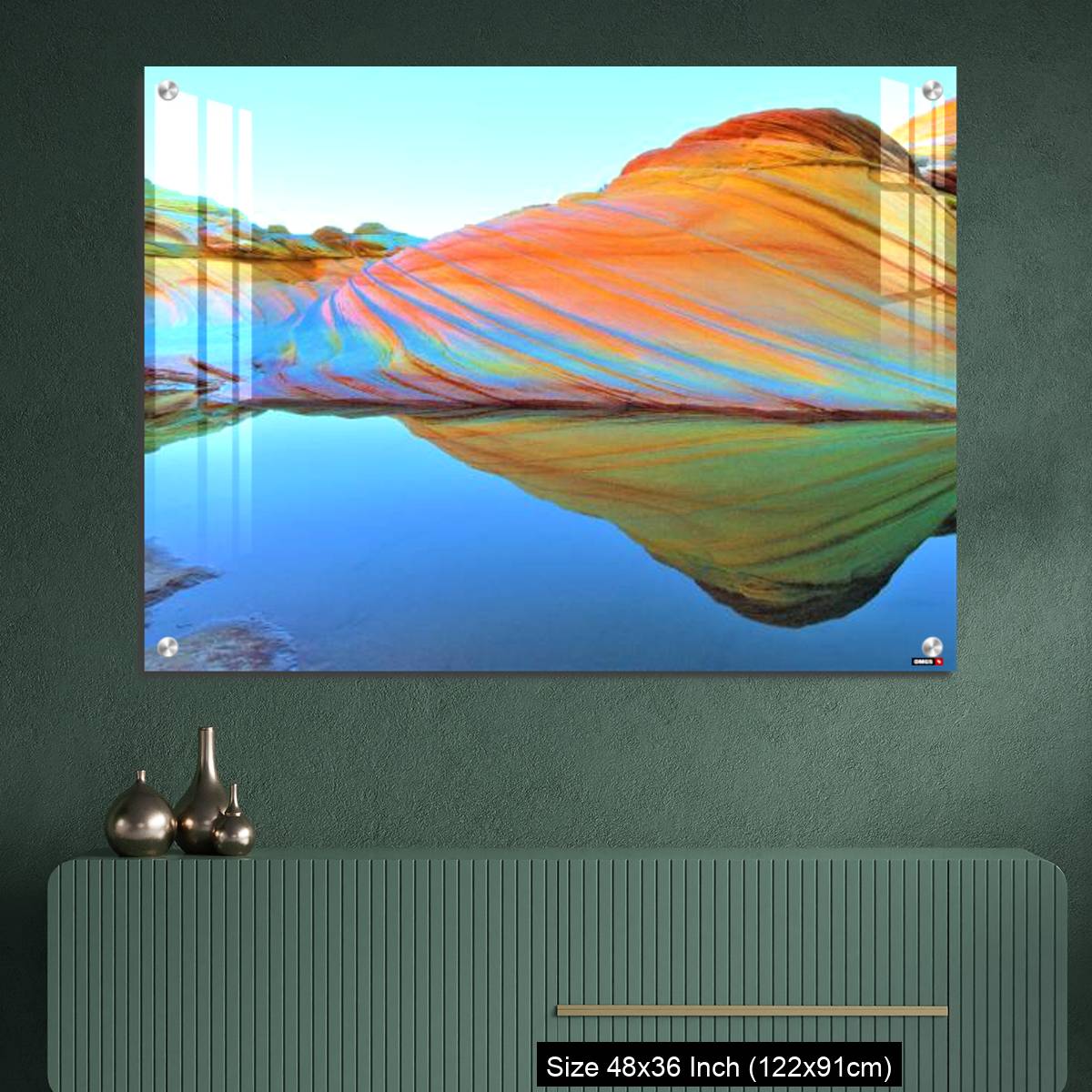 OMGs Acrylic Wall Decor – The Wave during Sandstone Prism 4 Phenomenon - Image 2