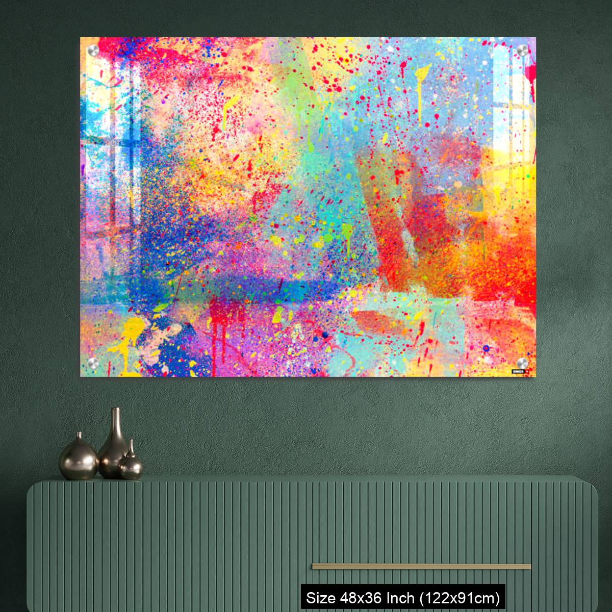 OMGs Acrylic Wall Decor – Watercolor texture background - Image 2