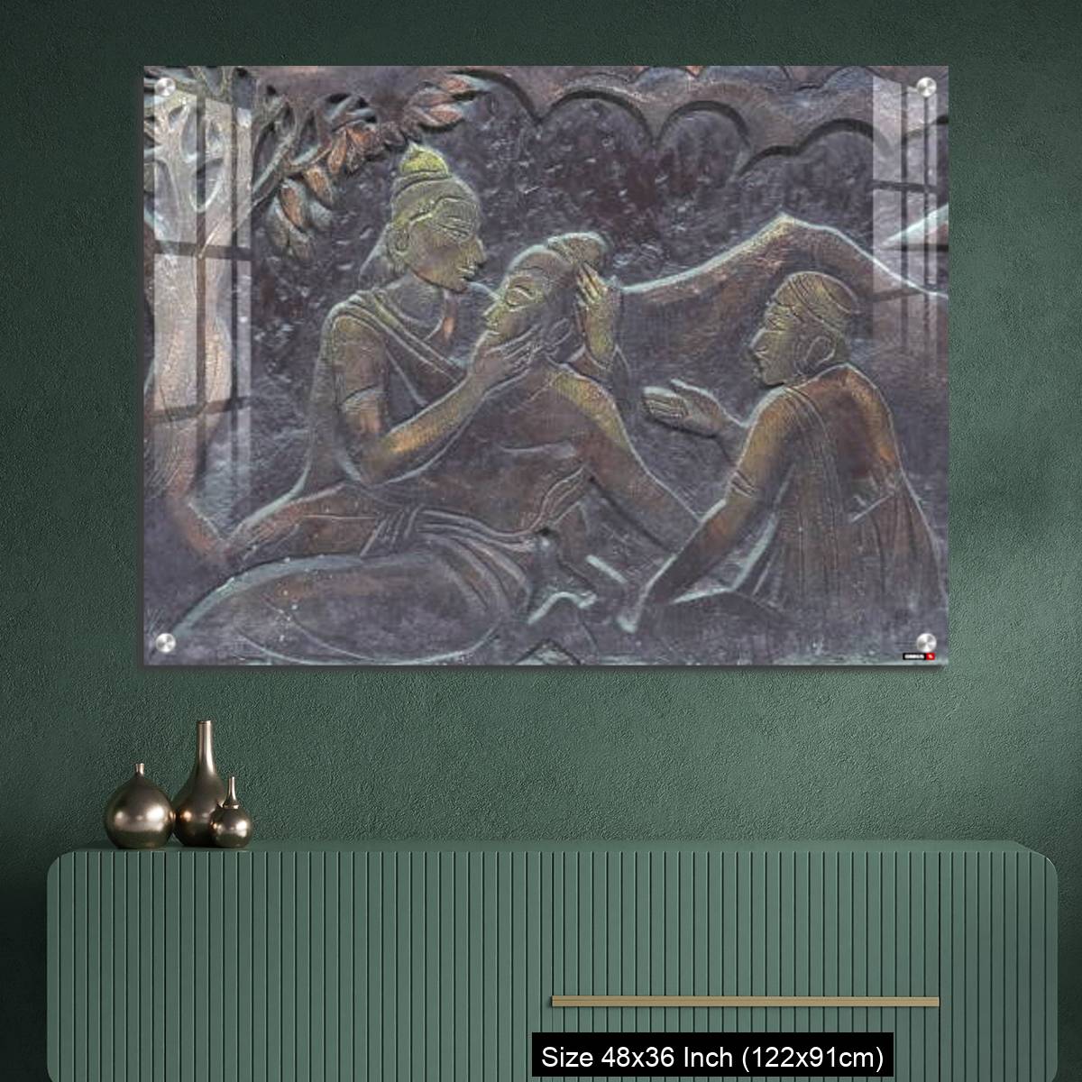 OMGs Acrylic Wall Decor – God ram temple of varansi - Image 2