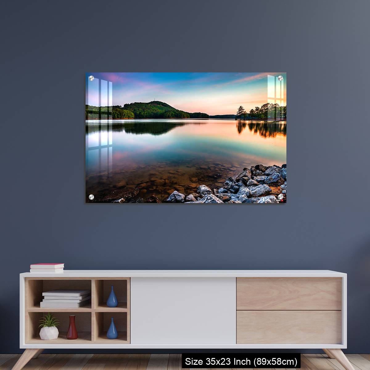 OMGs Acrylic Wall Decor – Lake Allatoona at Red Top Mountain State Park near Atlanta - Image 2