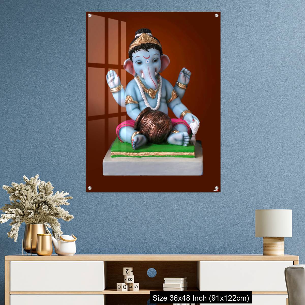 OMGs Acrylic Wall Decor – God Ganesha - Image 3