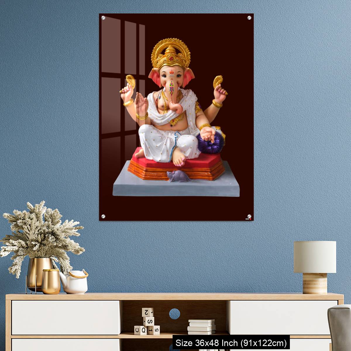 OMGs Acrylic Wall Decor – God Ganesha - Image 3