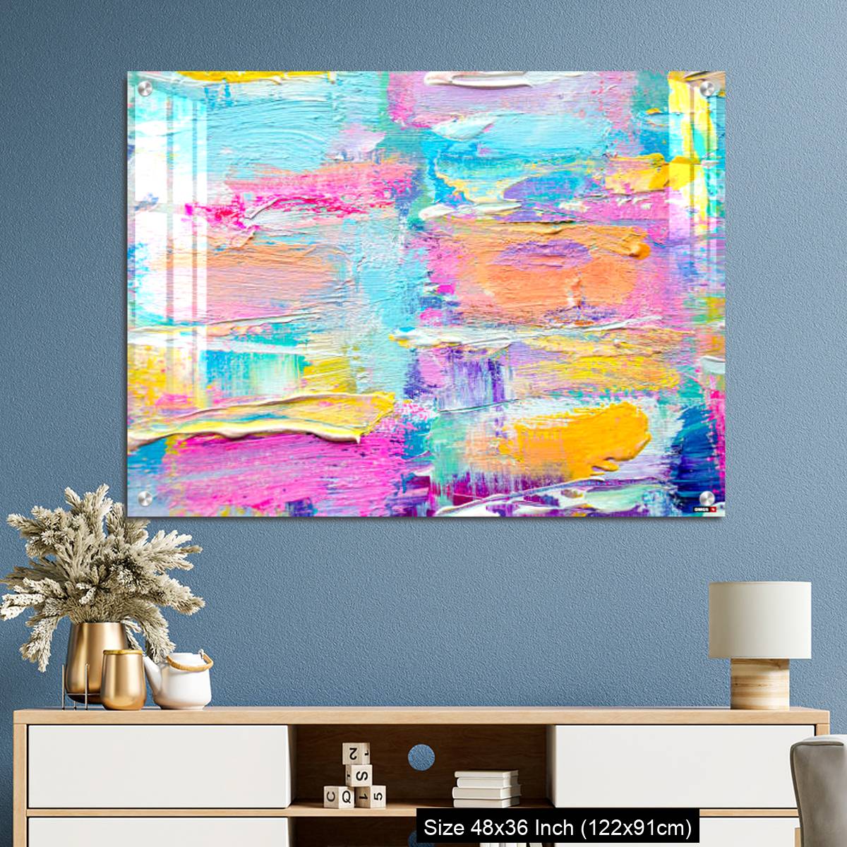 OMGs Acrylic Wall Decor – Acrylic painting on canvas - Image 3