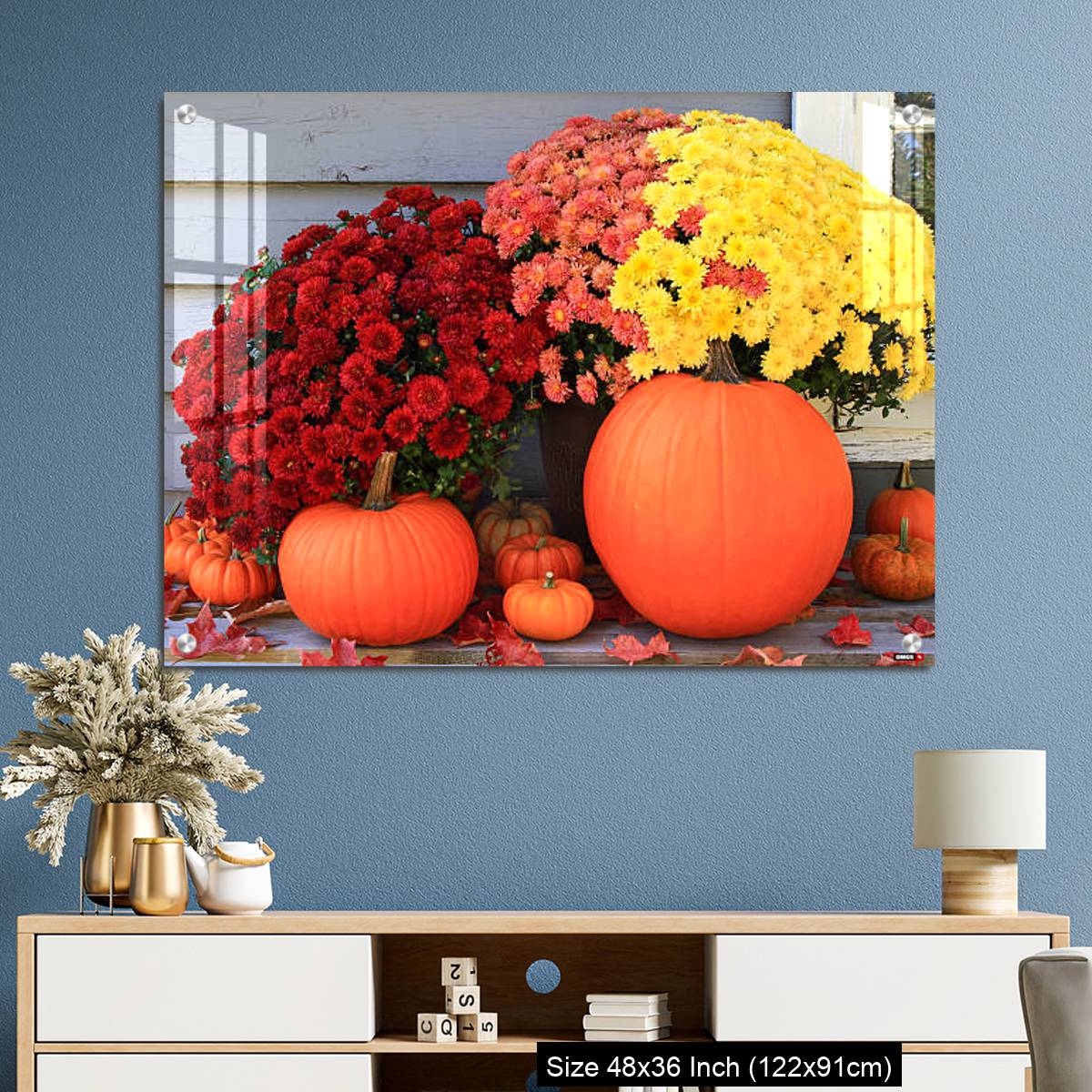 OMGs Acrylic Wall Decor – Autumn and Thanksgiving decoration - Image 3