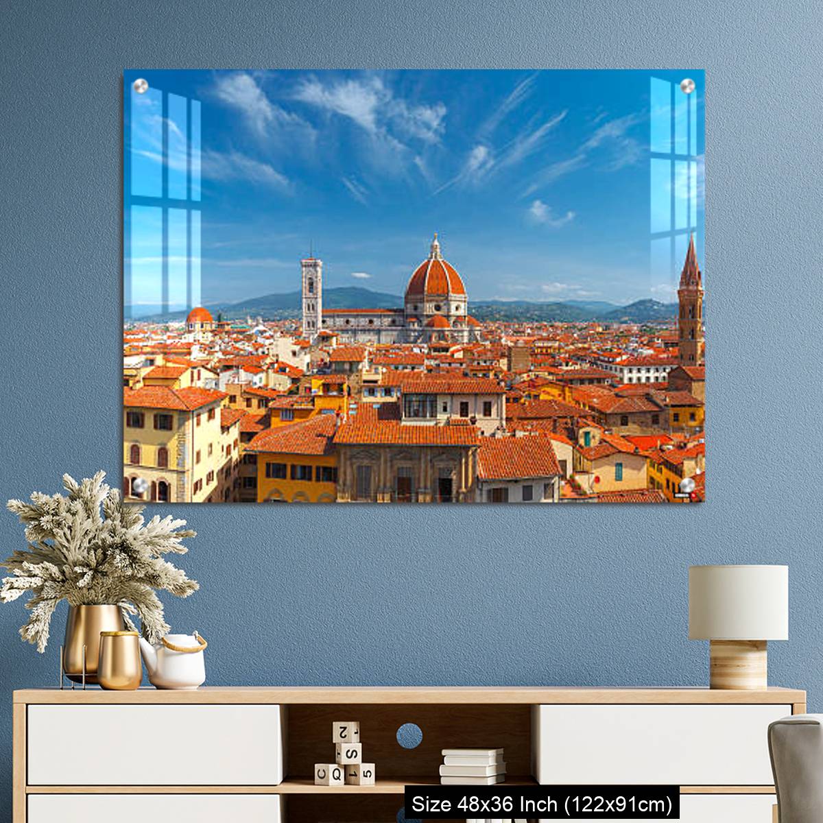 OMGs Acrylic Wall Decor – Duomo and Bargello in Florence, Italy - Image 3