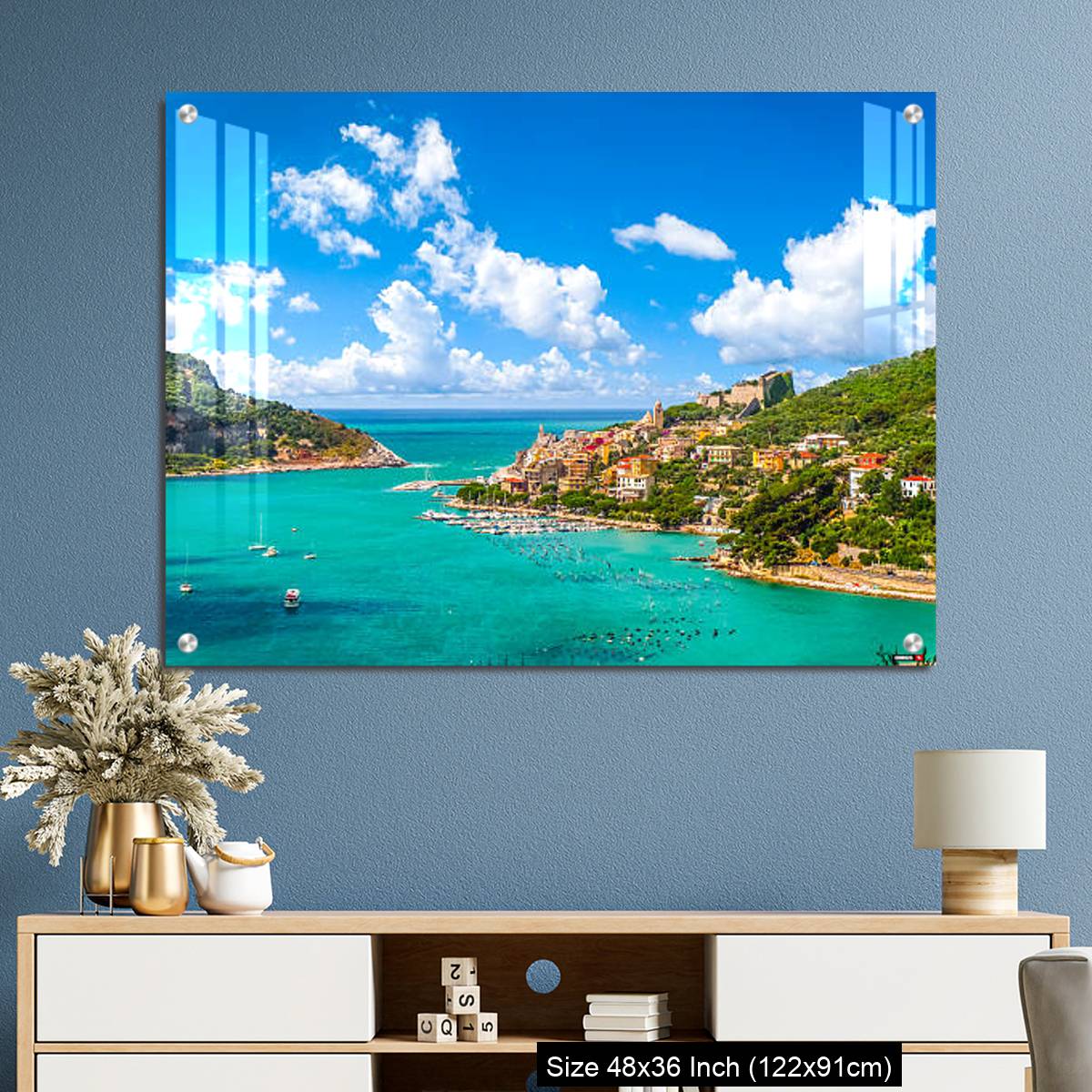 OMGs Acrylic Wall Decor – Fisherman town of Portovenere, Liguria, Italy - Image 3
