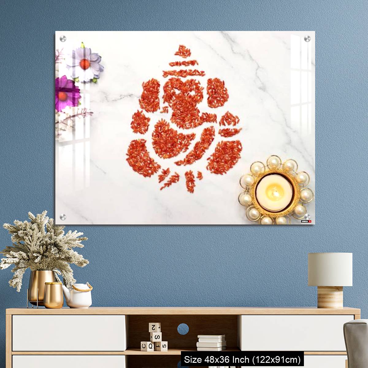 OMGs Acrylic Wall Decor – Ganpati - Image 3