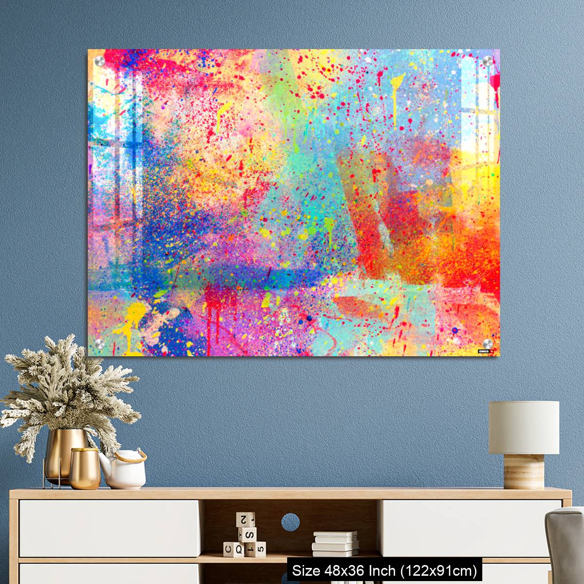 OMGs Acrylic Wall Decor – Watercolor texture background - Image 3