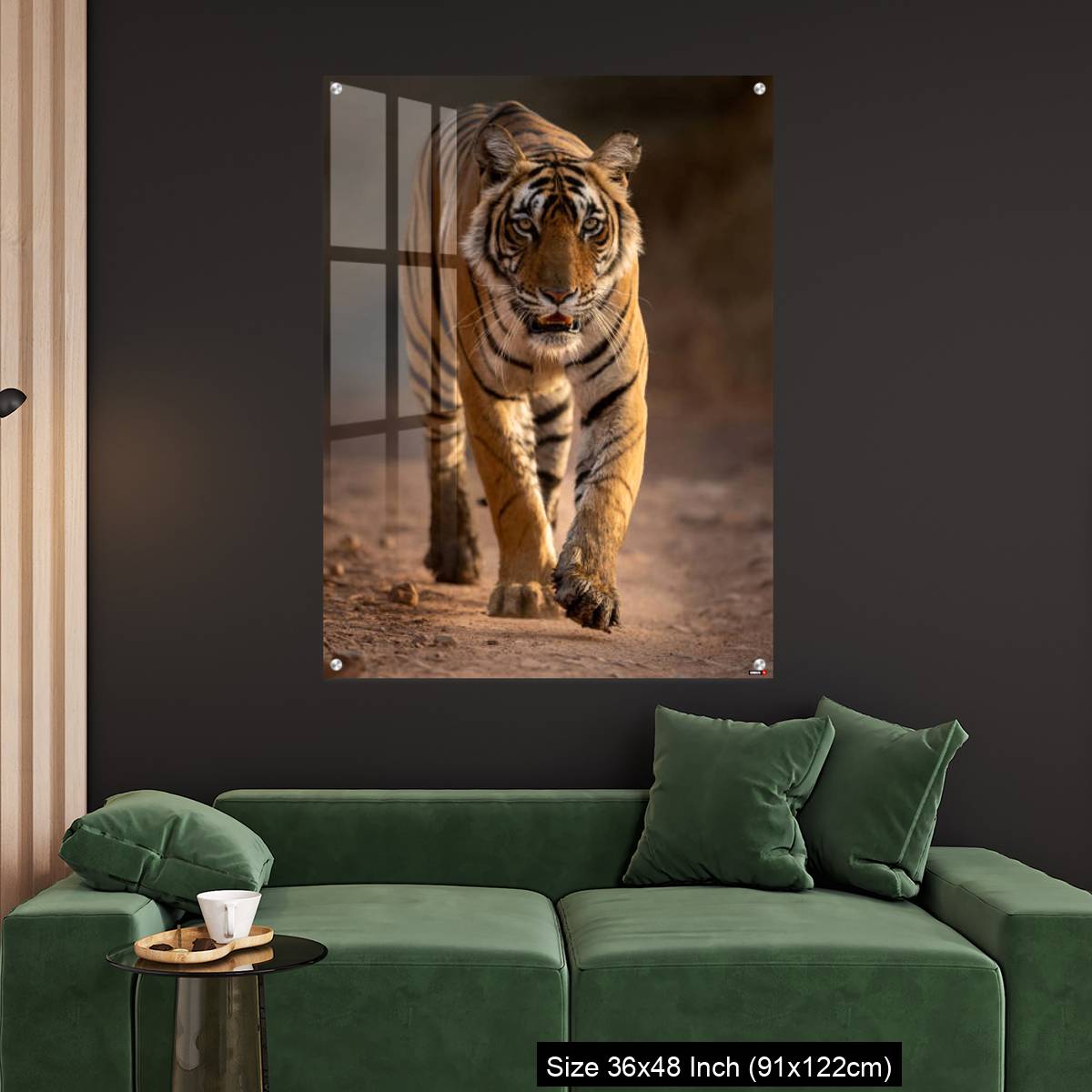 OMGs Acrylic Wall Decor – A young tigress walks - Image 4
