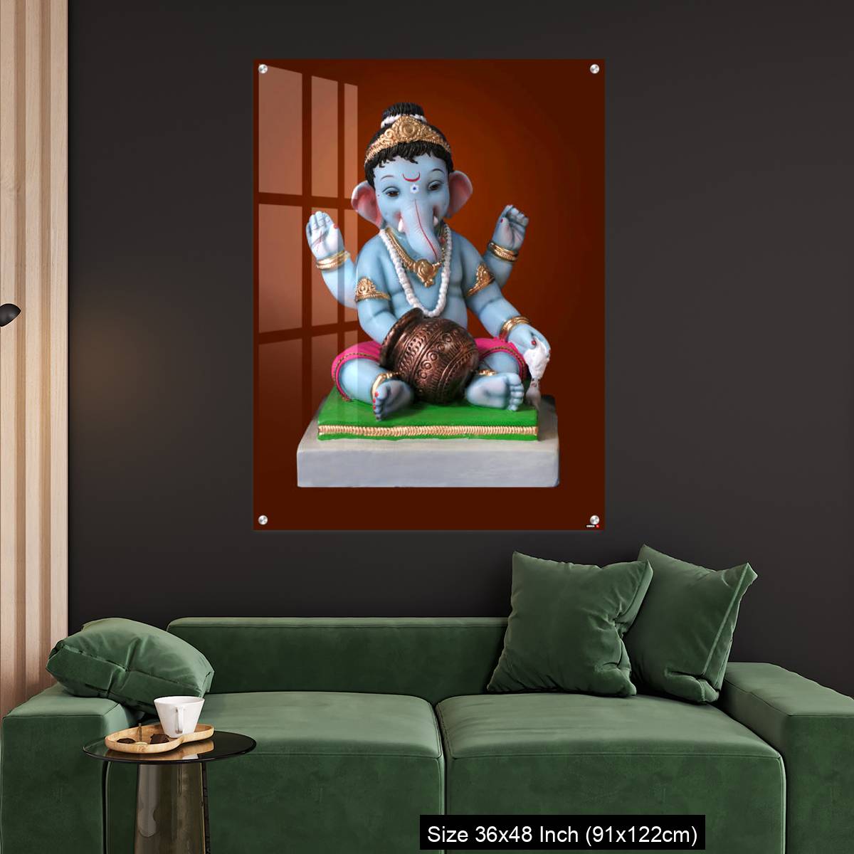 OMGs Acrylic Wall Decor – God Ganesha - Image 4