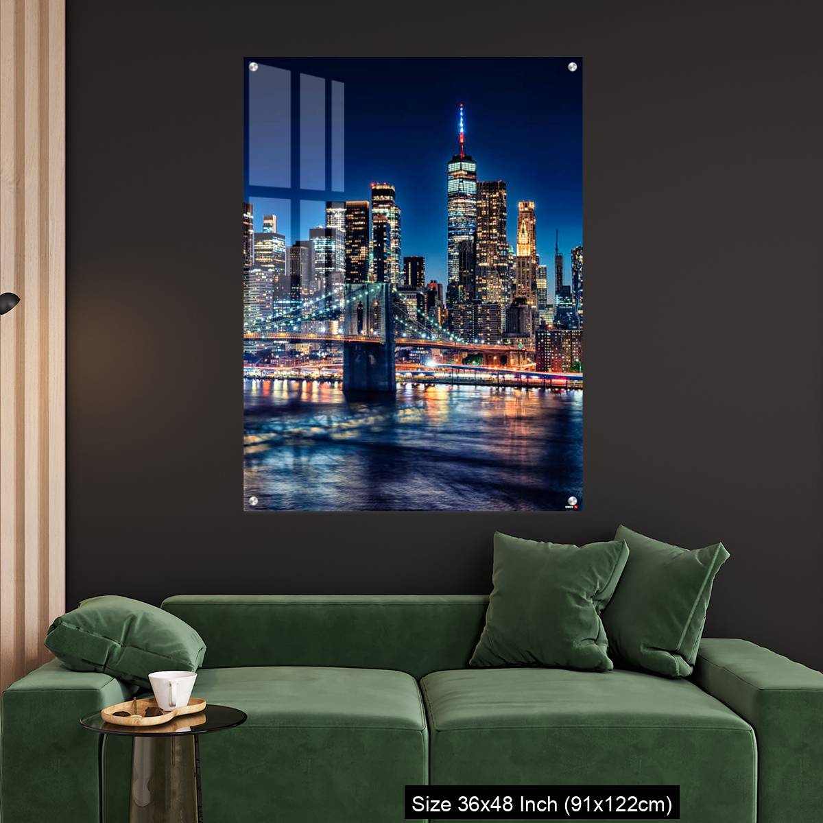 OMGs Acrylic Wall Decor – New York City by night, United States - Image 4