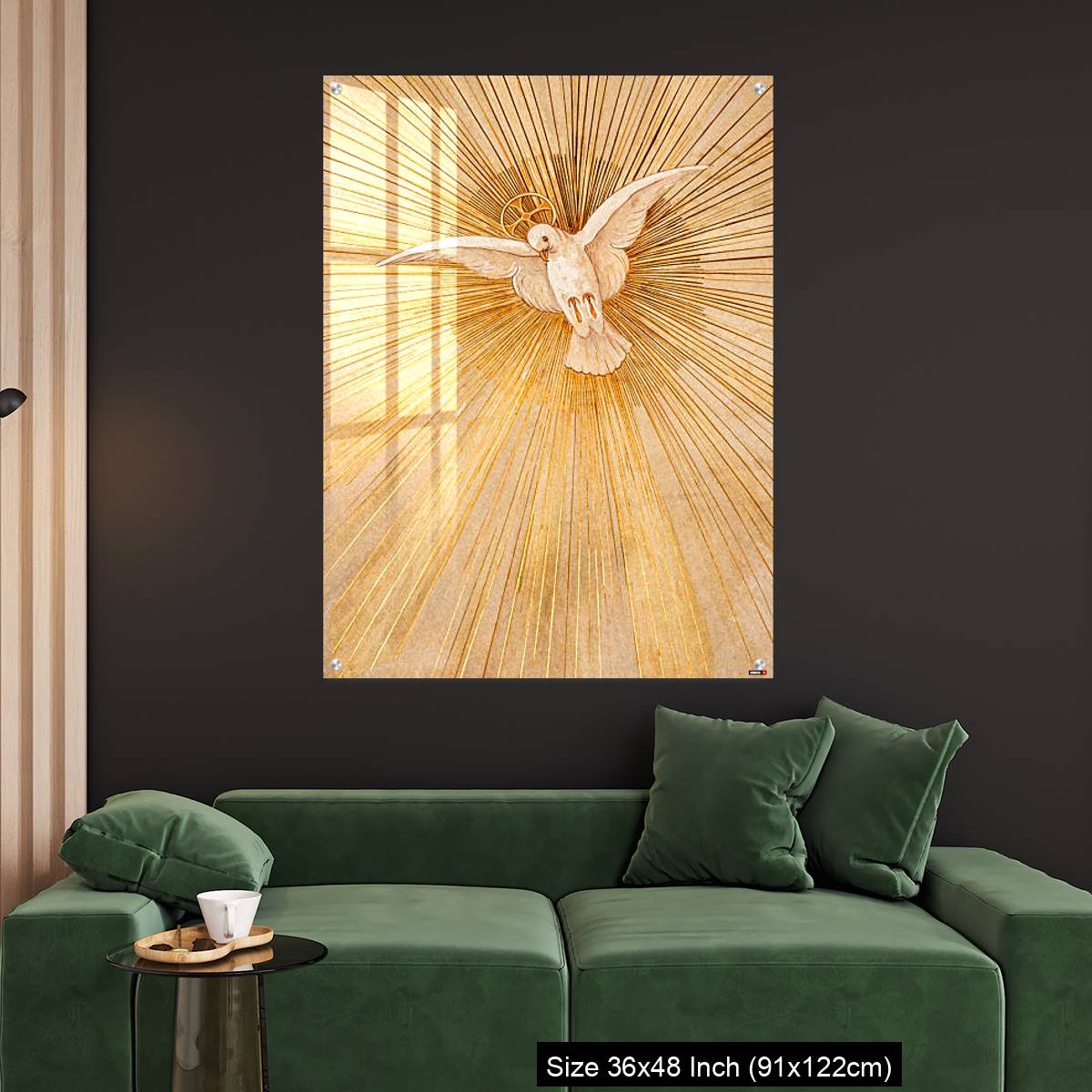 OMGs Acrylic Wall Decor – Side portrait of a tango lady dancer - Image 4