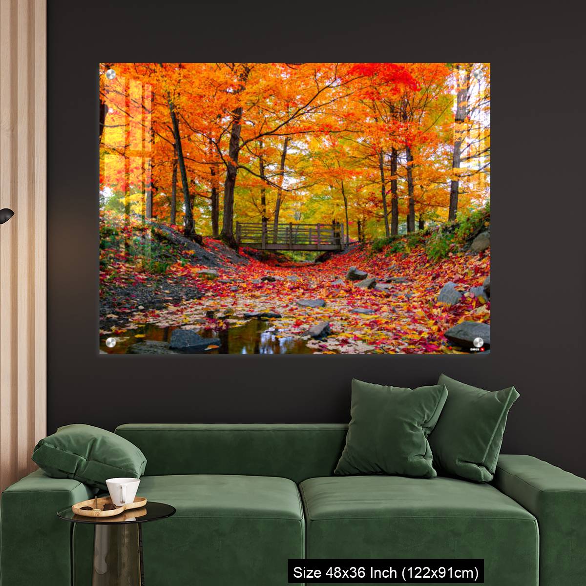 OMGs Acrylic Wall Decor – Beautiful fall foliage in the northeast USA - Image 4