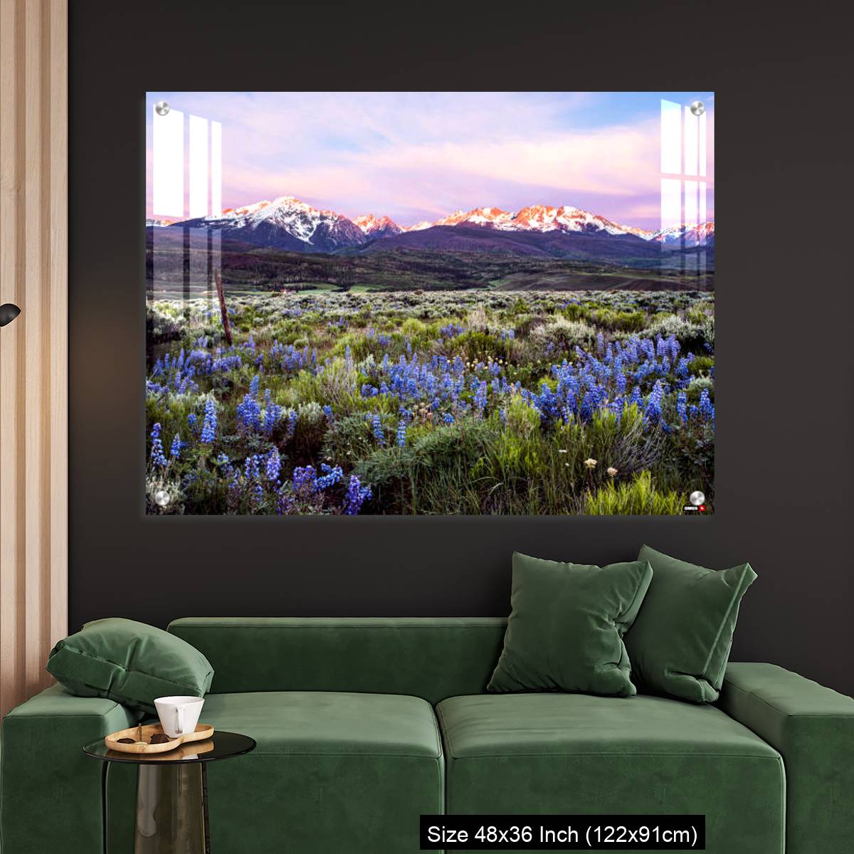 OMGs Acrylic Wall Decor – Colorado wildflowers and the gore range - Image 4