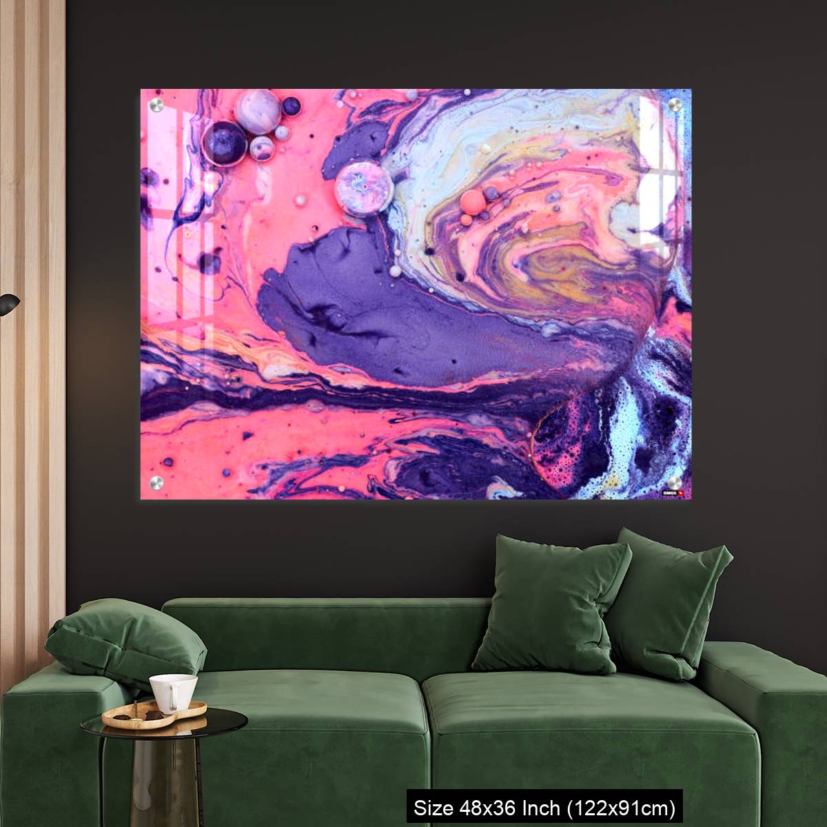 OMGs Acrylic Wall Decor – Colourful acrylic bubbles - Image 4