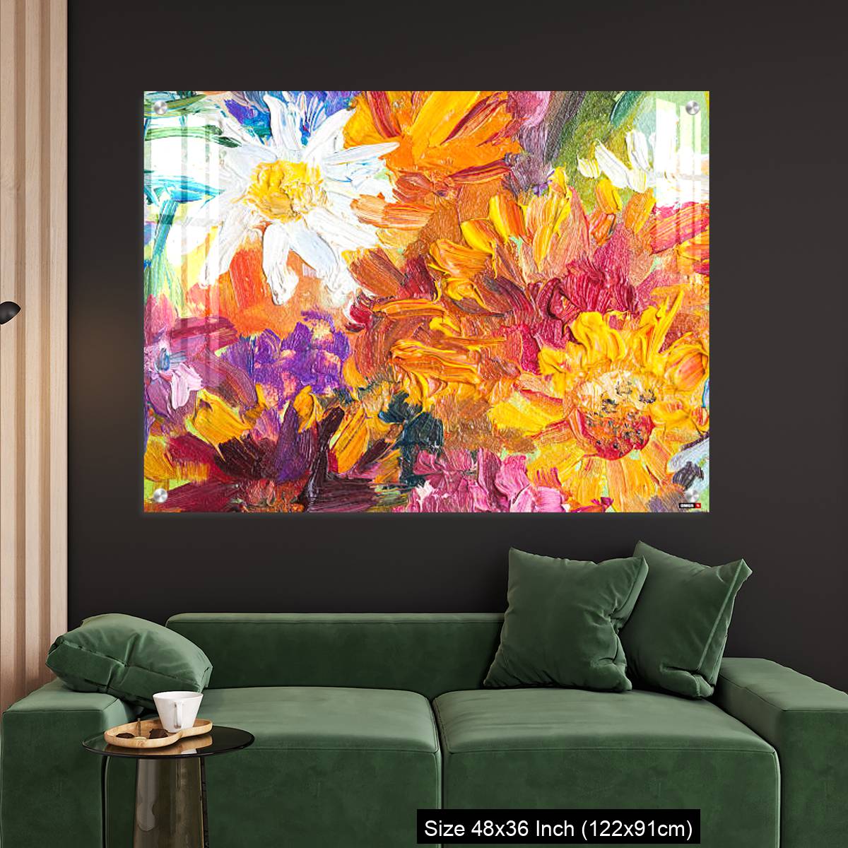 OMGs Acrylic Wall Decor – Oil painting, closeup fragment - Image 4