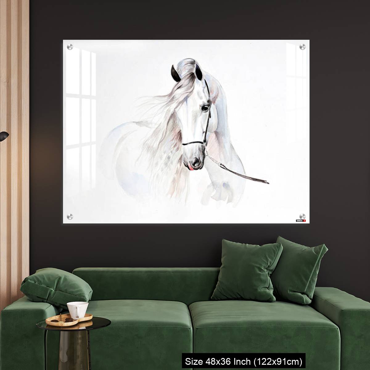 OMGs Acrylic Wall Decor – andalusian watercolor painting - Image 4