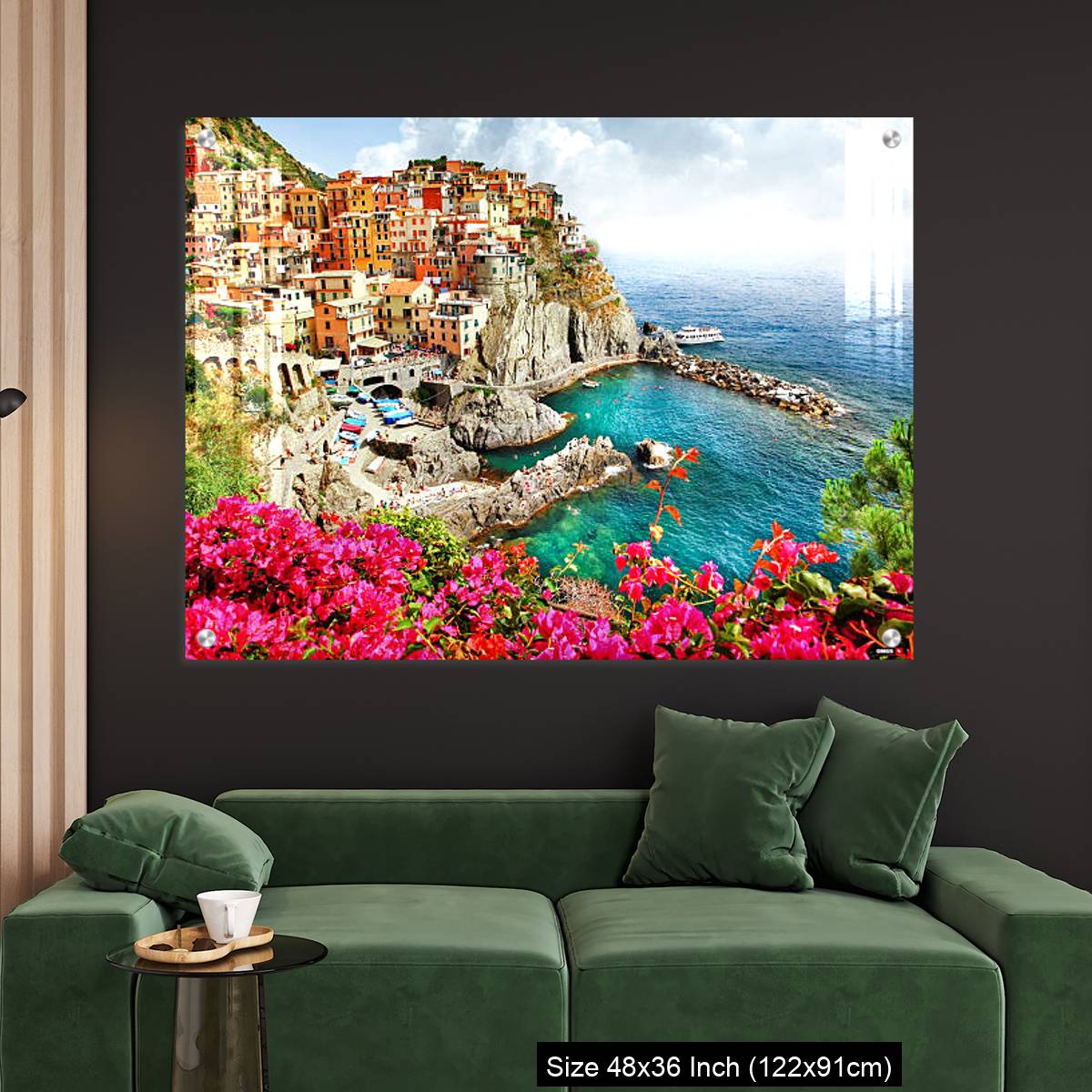 OMGs Acrylic Wall Decor – beautiful places of Italy  - Monarola village (Cinque terre) - Image 4