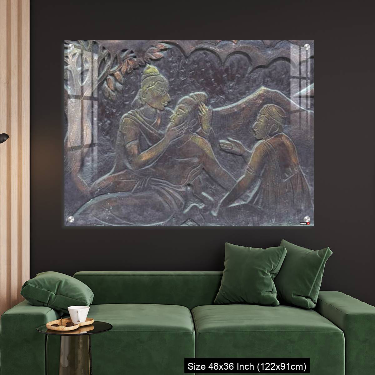 OMGs Acrylic Wall Decor – God ram temple of varansi - Image 4