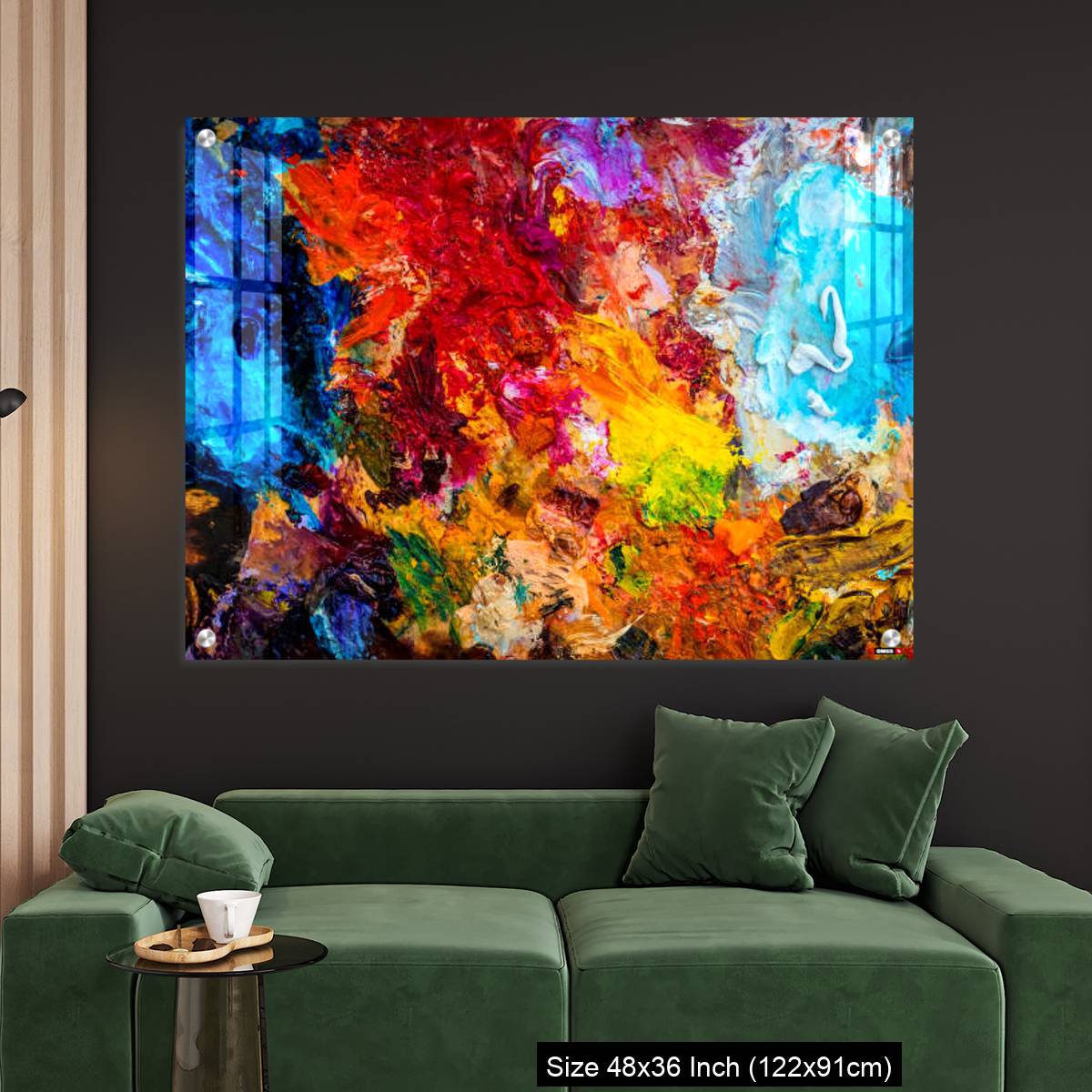 OMGs Acrylic Wall Decor – oil color palette - Image 4