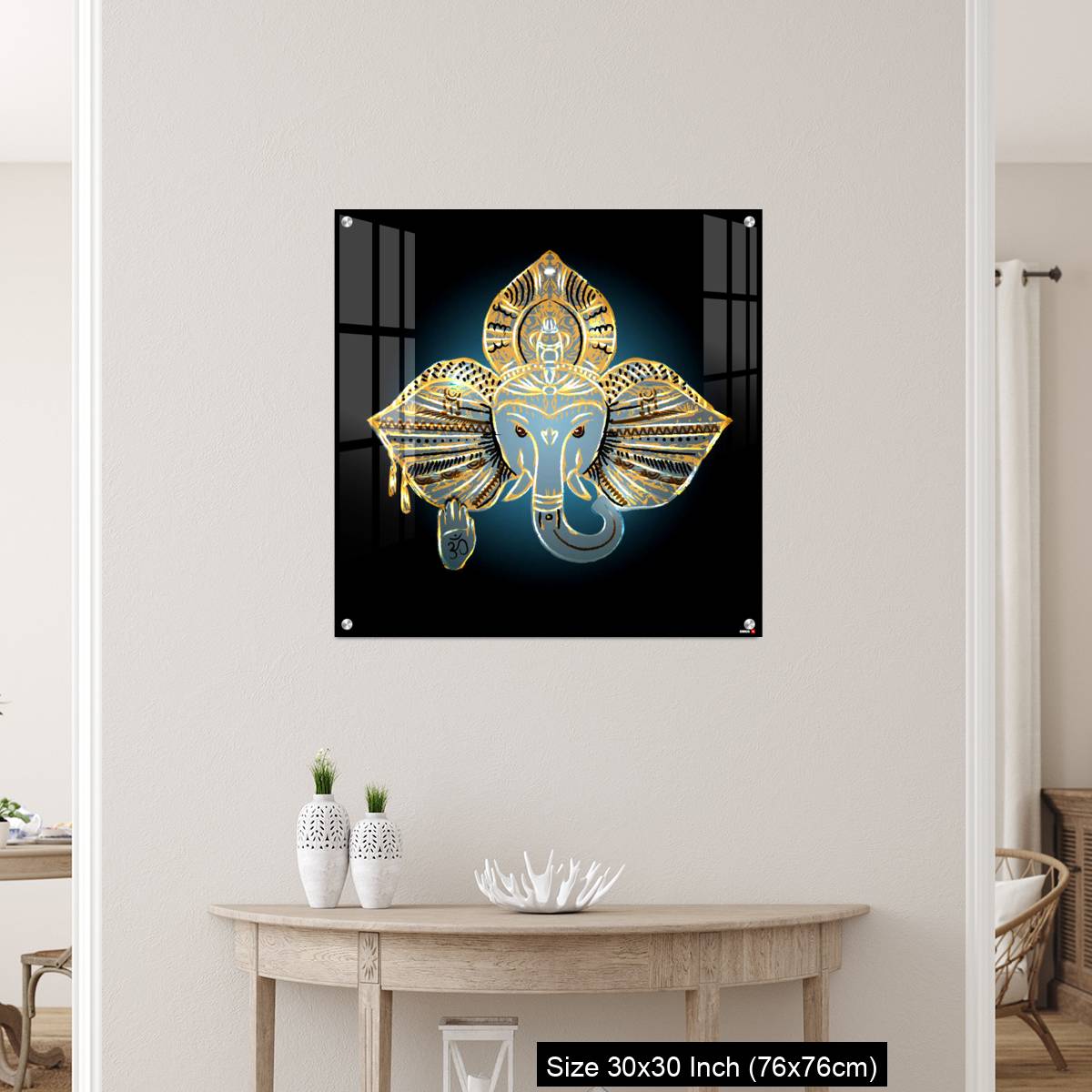 OMGs Acrylic Wall Decor – God Ganesh - Image 5