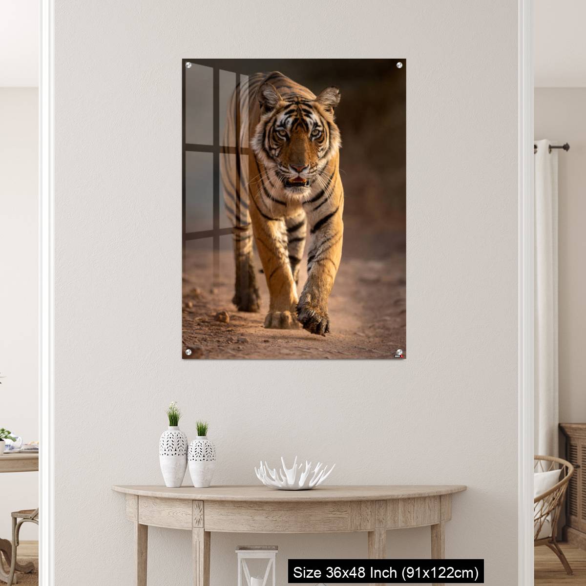 OMGs Acrylic Wall Decor – A young tigress walks - Image 5