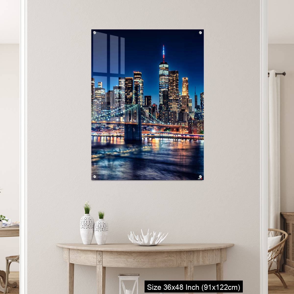 OMGs Acrylic Wall Decor – New York City by night, United States - Image 5