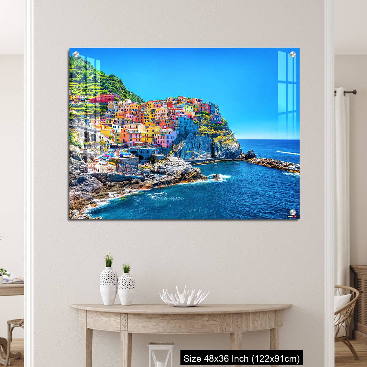 OMGs Acrylic Wall Decor – Beautiful colorful cityscape - Image 5