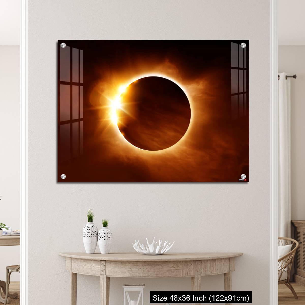 OMGs Acrylic Wall Decor – Close Up Of A Total Solar Eclipse - Image 5