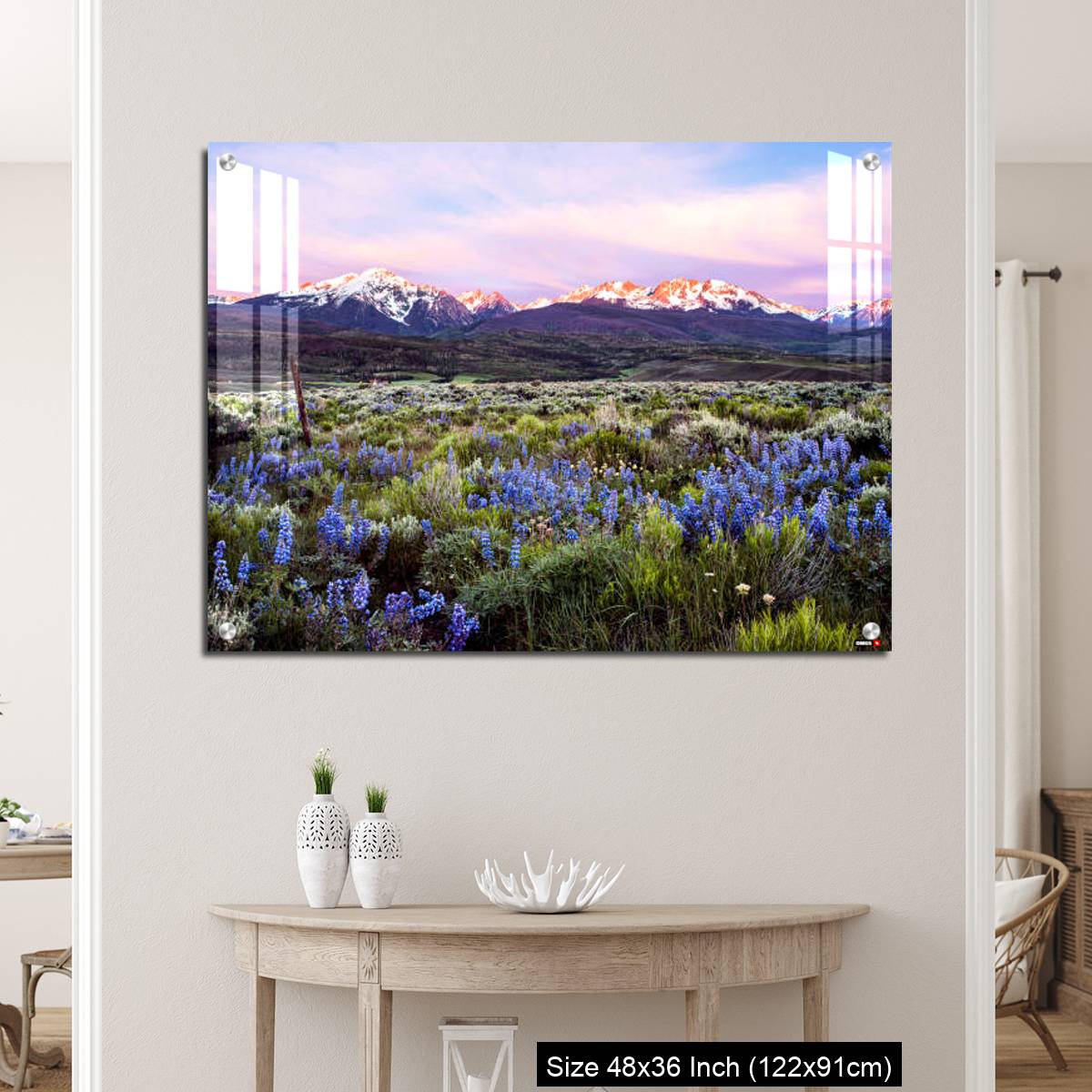 OMGs Acrylic Wall Decor – Colorado wildflowers and the gore range - Image 5