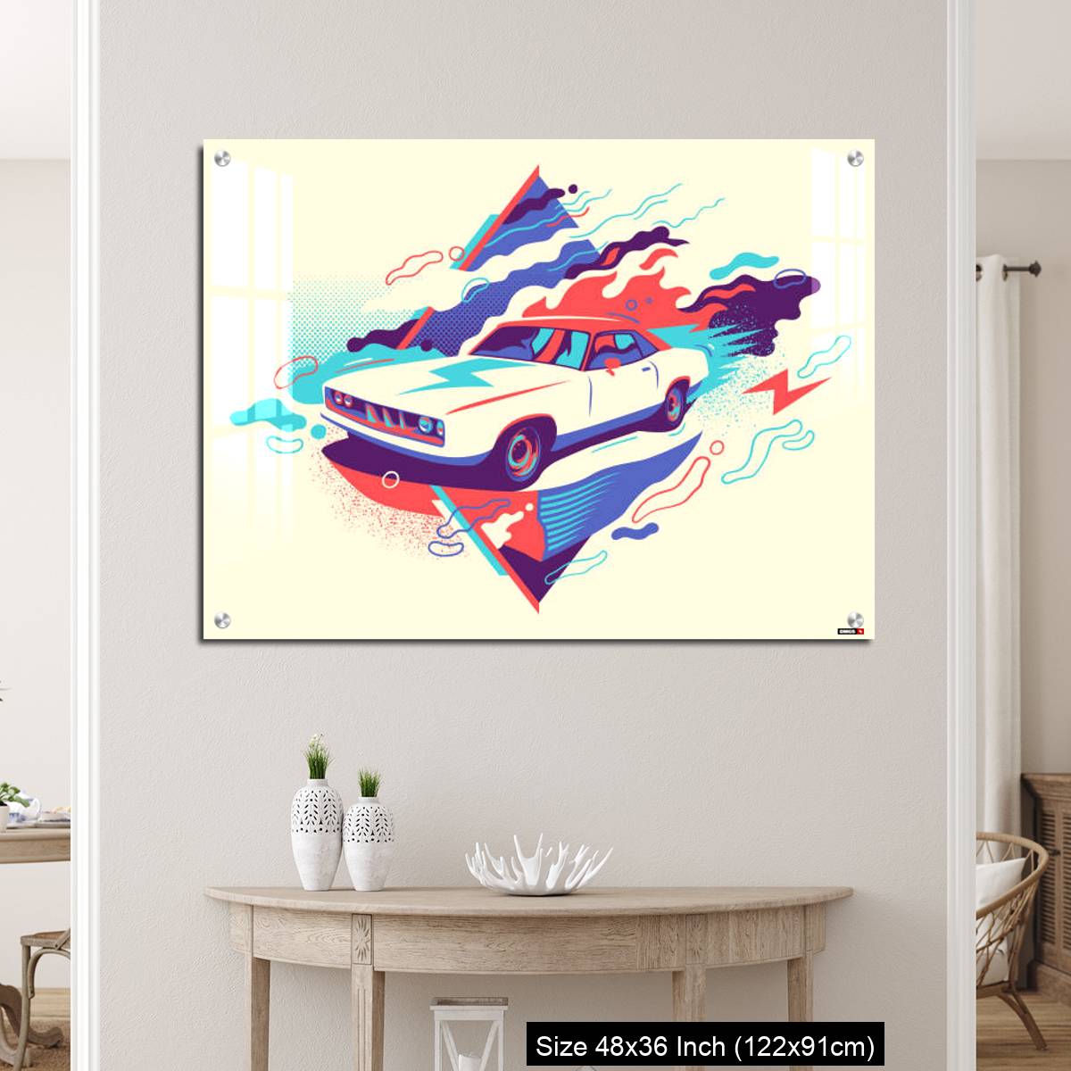 OMGs Acrylic Wall Decor – Colorful abstraction. - Image 5