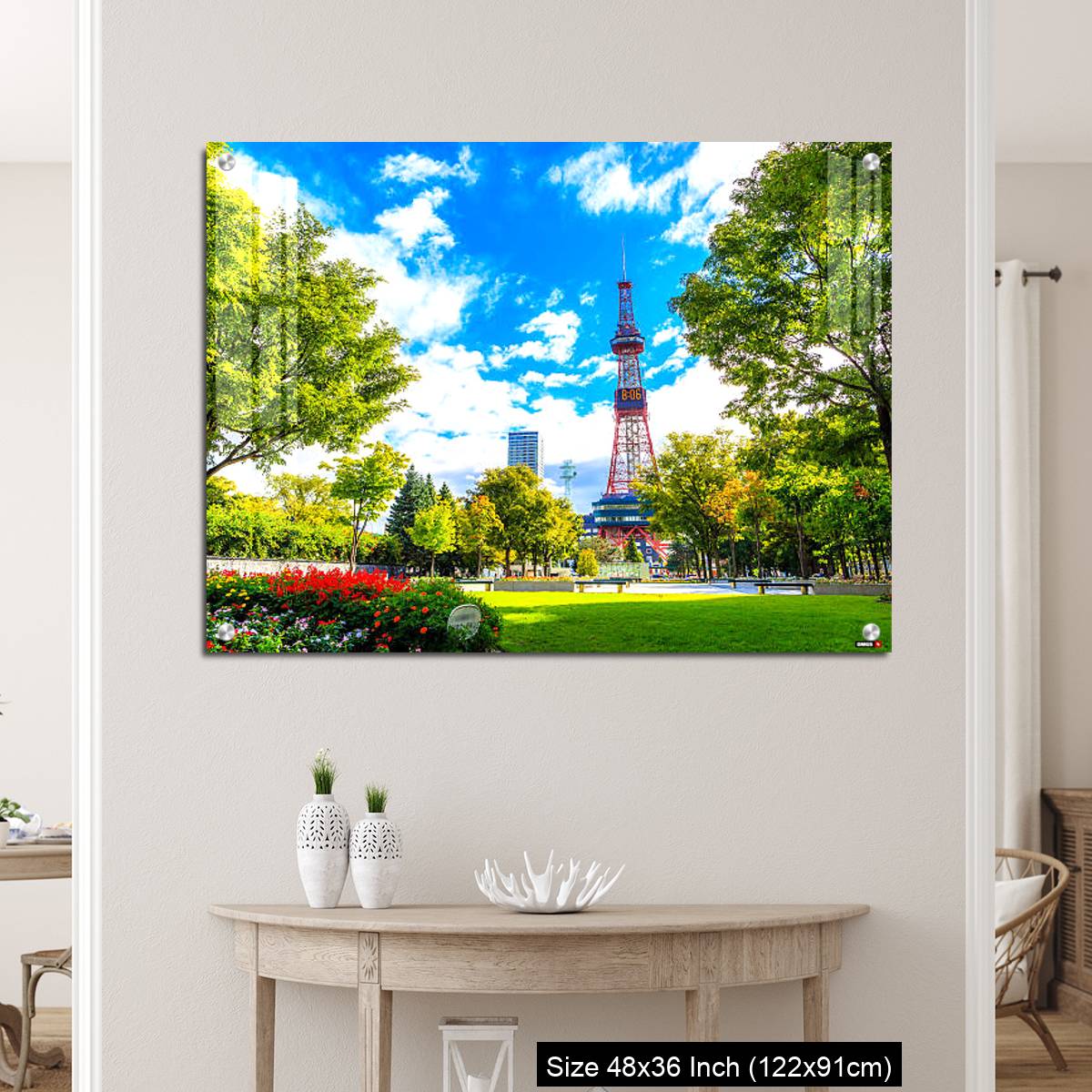 OMGs Acrylic Wall Decor – Sapporo, Japan -  9 September 2016 - Television tower - Image 5