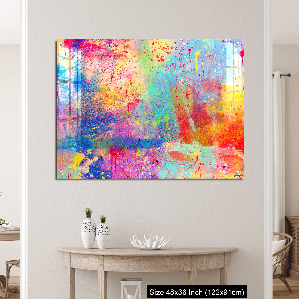 OMGs Acrylic Wall Decor – Watercolor texture background - Image 5